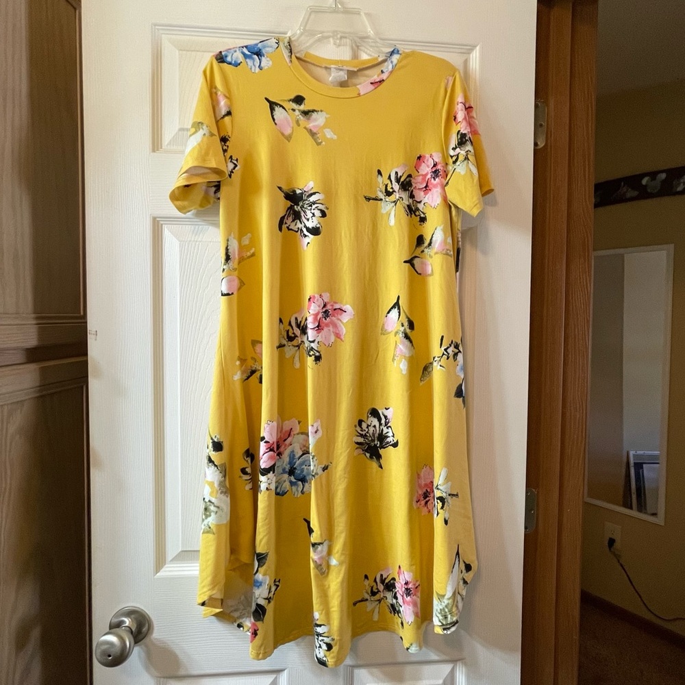 Yellow Amelia James Dress